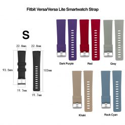Home, PTT Outdoor, Fitbit Versa Versa Lite Waterproof Smartwatch Strap S 1,