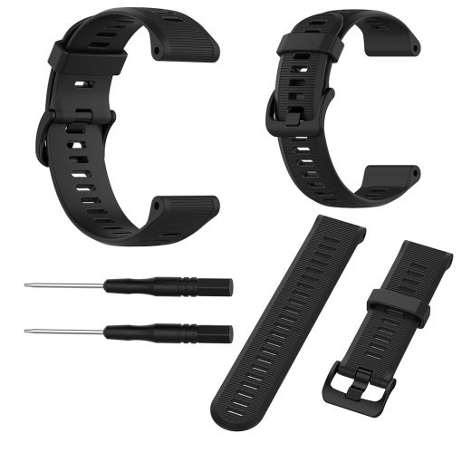 GARMIN Forerunner 945 Smartwatch Strap, PTT Outdoor, Garmin Forerunner 945 Smartwatch Strap Black 1,