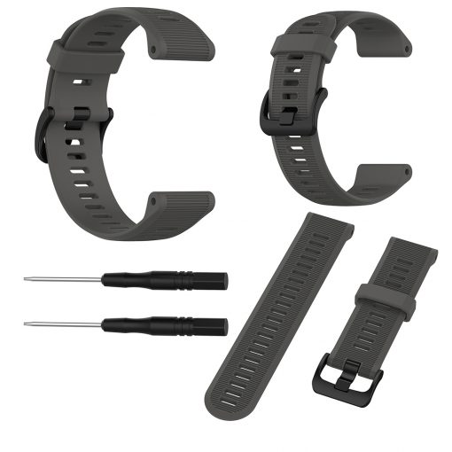 GARMIN Forerunner 945 Smartwatch Strap, PTT Outdoor, Garmin Forerunner 945 Smartwatch Strap Grey 1,