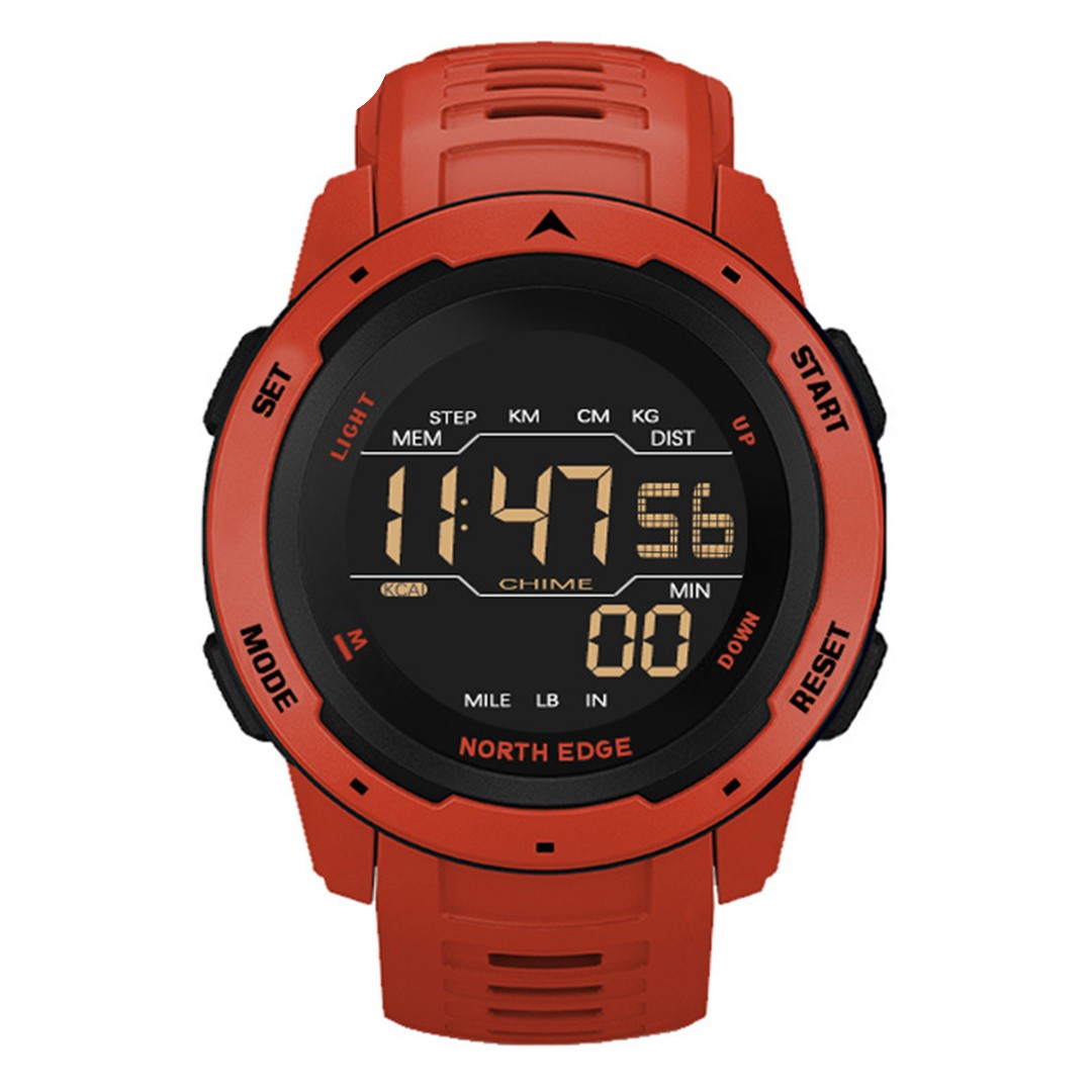 North Edge Mars Smartwatch Red