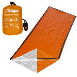 Tahan Emergency Blanket, water-resistant, foldable, multiple use, useable, anti-tears, camping, outdoor, tent and hammock, TAHAN Dayhike Combo Deal