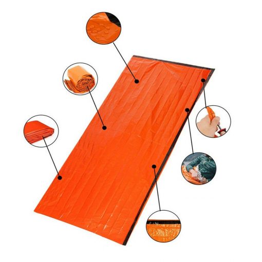 Tahan Emergency Blanket, water-resistant, foldable, multiple use, useable, anti-tears, camping, outdoor, tent and hammock