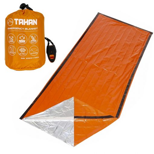 Tahan Emergency Blanket, water-resistant, foldable, multiple use, useable, anti-tears, camping, outdoor, tent and hammock, TAHAN Dayhike Combo Deal