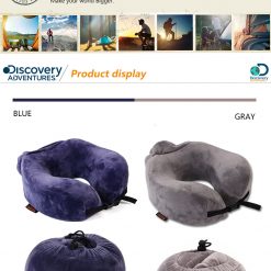 DISCOVERY ADVENTURES 2-in-1 Travel Pillow, PTT Outdoor, pillow7,