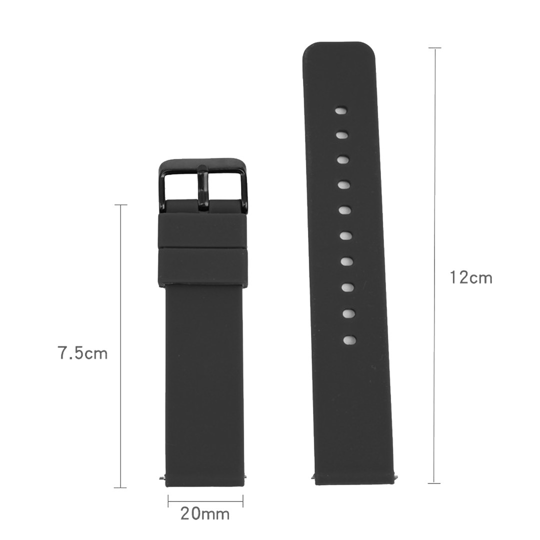 GARMIN/SAMSUNG/AMAZFIT Smartwatch Strap, silicone, comfortable and soft, 4 colors to choose, removeable, replacement, tali jam, lightweight, rubber, breathable, smartwatch, sport watch, digital