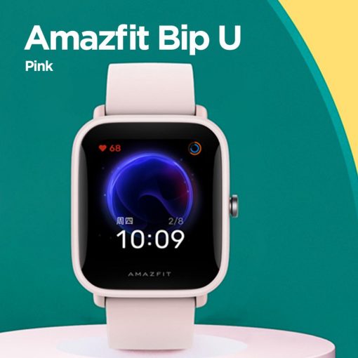 New Amazfit Bip U Smartwatch Color Display GLONASS Sleep Monitoring Sport Tracking 5ATM Water Resistant for Android