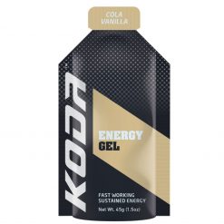 KODA Nutrition Energy Gels, PTT Outdoor, Koda Energy Gel Cola Vanilla,