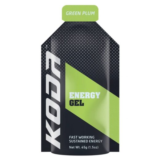 KODA Nutrition Energy Gels, PTT Outdoor, Koda Energy Gel Green Plum,