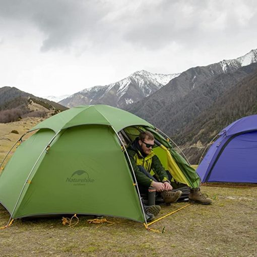 NATUREHIKE New 20D Cloud Peak 2 Person Hexagonal Tent, PTT Outdoor, NATUREHIKE New 20D Cloud Peak 2 Person Hexagonal Tent 3,