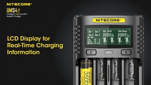 NITECORE UMS USB Universal Battery Charger, PTT Outdoor, NITECORE UMS4 10 e1608721814525,