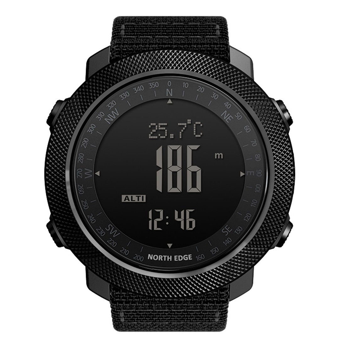 North Edge Malaysia, PTT Outdoor, North Edge Apache Smartwatch Black 1,