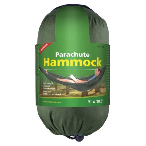 COGHLAN'S Single Parachute Hammock, PTT Outdoor, 1752,