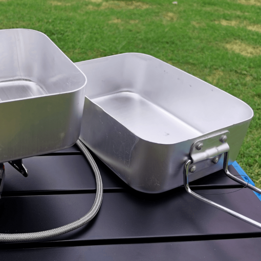 2 pcs Aluminium British Messtin, PTT Outdoor, 2pcs Aluminium British Messtin B,