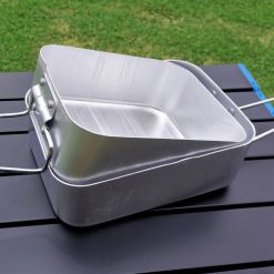 2 pcs Aluminium British Messtin, PTT Outdoor, 2pcs Aluminium British Messtin C,