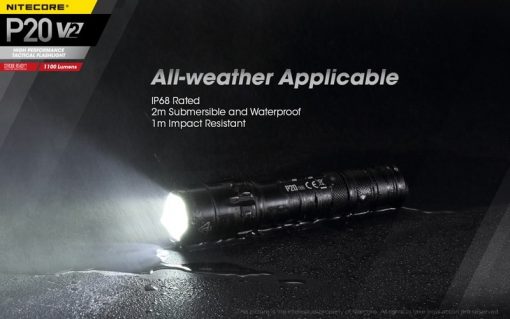 NITECORE P20 V2 LED Flashlight, PTT Outdoor, H0473163aa65742f396c81309ae704544A,