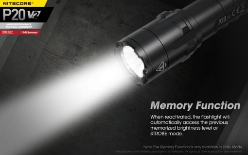 NITECORE P20 V2 LED Flashlight, PTT Outdoor, H06acf55756614908a5f3e2be290e5467U,