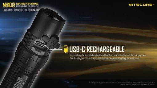 NITECORE MH10S USB Rechargeable Flashlight, PTT Outdoor, Hebd088ed7f3b4c0db30154c3021d679f7,