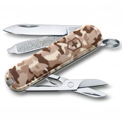VICTORINOX Classic SD Camouflage Multitool Pocket Knife, PTT Outdoor, SAK 0 6223 941 S1,