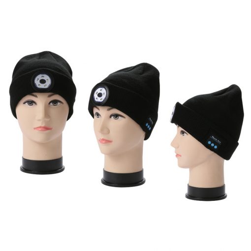TBF Bluetooth Knitted Hat with LED Light, PTT Outdoor, TBF Bluetooth Knitted Hat with LED Light 3,