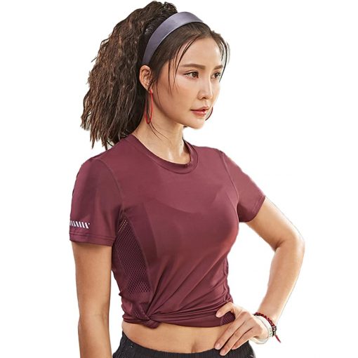 LEAD Women Sport Shirt, PTT Outdoor, LEAD Women Sport Shirt Dark Purple 3,