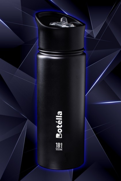 BOTELLA 18OZ Vacuum Flask with Lid