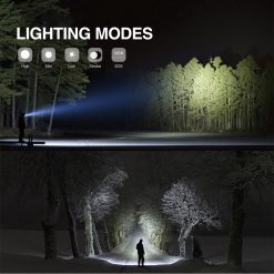 TAHAN M18 850Lumens LED Torchlight, PTT Outdoor, TAHAN M18 LED Torchlight 5,