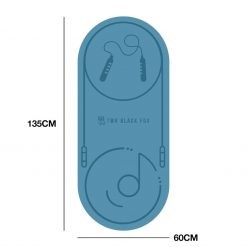 TBF Indoor Skipping Yoga Mat, PTT Outdoor, TBF Criss cross Skipping Mat SZ,