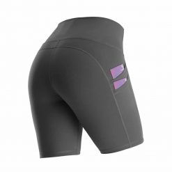 Running Main Category Page, PTT Outdoor, Havana Female Quarter Short Tights with Double Pocket Dark Grey 1,
