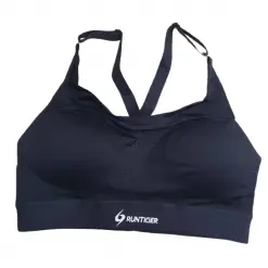 RunTiger Mid-Impact Sports Bra Red