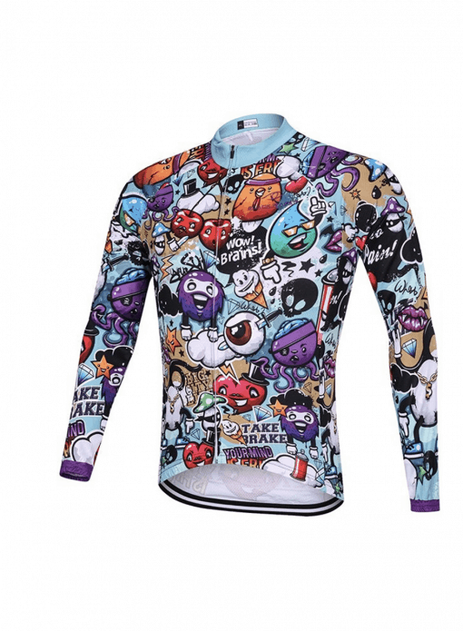 Black Racer Long Sleeve Cycling Jersey Shirt Set, PTT Outdoor, Screenshot 2021 04 14 at 3.52.16 PM,