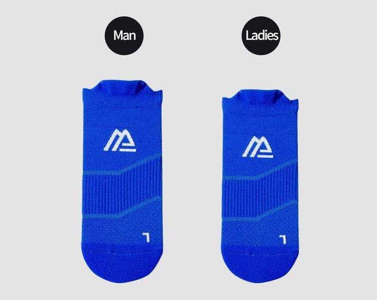 X-Mount Zero Length Female/Male Running Socks