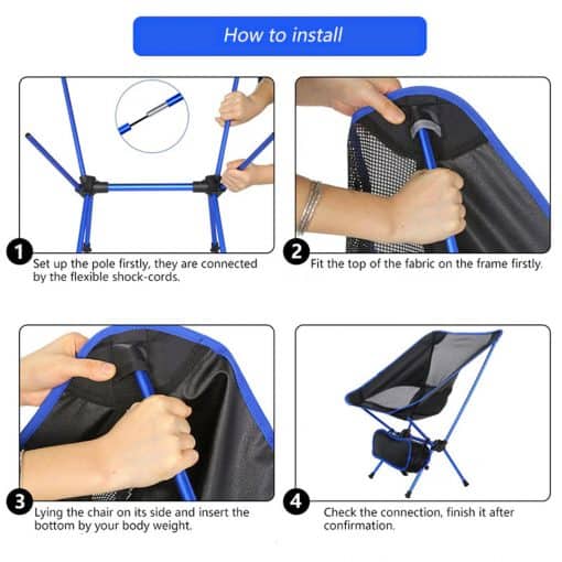 2Ultralight Compact Foldable Chair