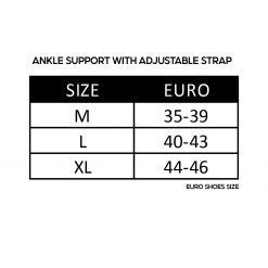 Ankle Support with Adjustable Strap