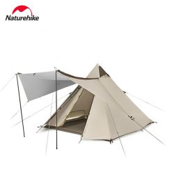 Hiking Main Category Page, PTT Outdoor, NATUREHIKE Pyramid Automatic Double Door 4 Persons Tent 2,