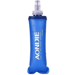 AONIJIE 250ml Folding Bottle, hiking, camping, outdoor, adventure, activity, portable, lightweight, bpa free, pvc free, Aonijie, Aonijie Malaysia, Aonijie Folding Bottle, Aonijie Hydration Bladder, Aonijie Running Foldable Water Bottle, bottle, sport bottle, squeeze bottle, water bottle malaysia, collapsible water bottle