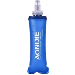 AONIJIE 250ml Folding Bottle, hiking, camping, outdoor, adventure, activity, portable, lightweight, bpa free, pvc free, Aonijie, Aonijie Malaysia, Aonijie Folding Bottle, Aonijie Hydration Bladder, Aonijie Running Foldable Water Bottle, bottle, sport bottle, squeeze bottle, water bottle malaysia, collapsible water bottle