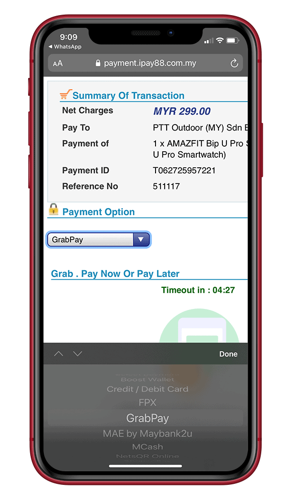 GrabPay x PTT Outdoor | PTT Outdoor GrabPay