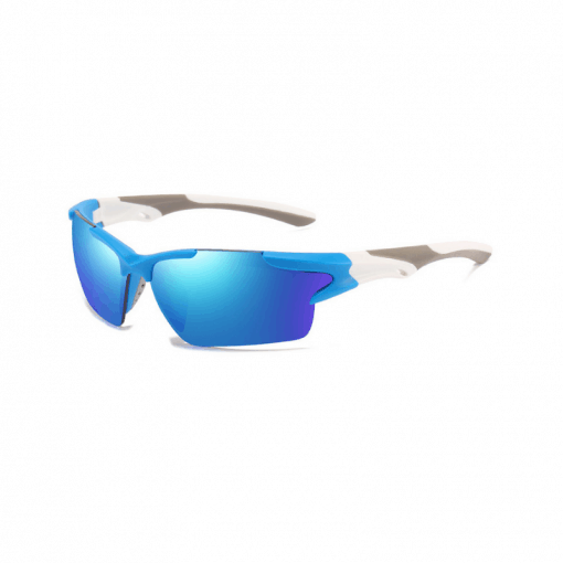 Classic 361 Sports Sunglasses with HD Lens, PTT Outdoor, Classic361 Blue,