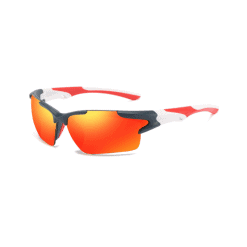 Classic 361 Sports Sunglasses with HD Lens, PTT Outdoor, Classic 361 Red,