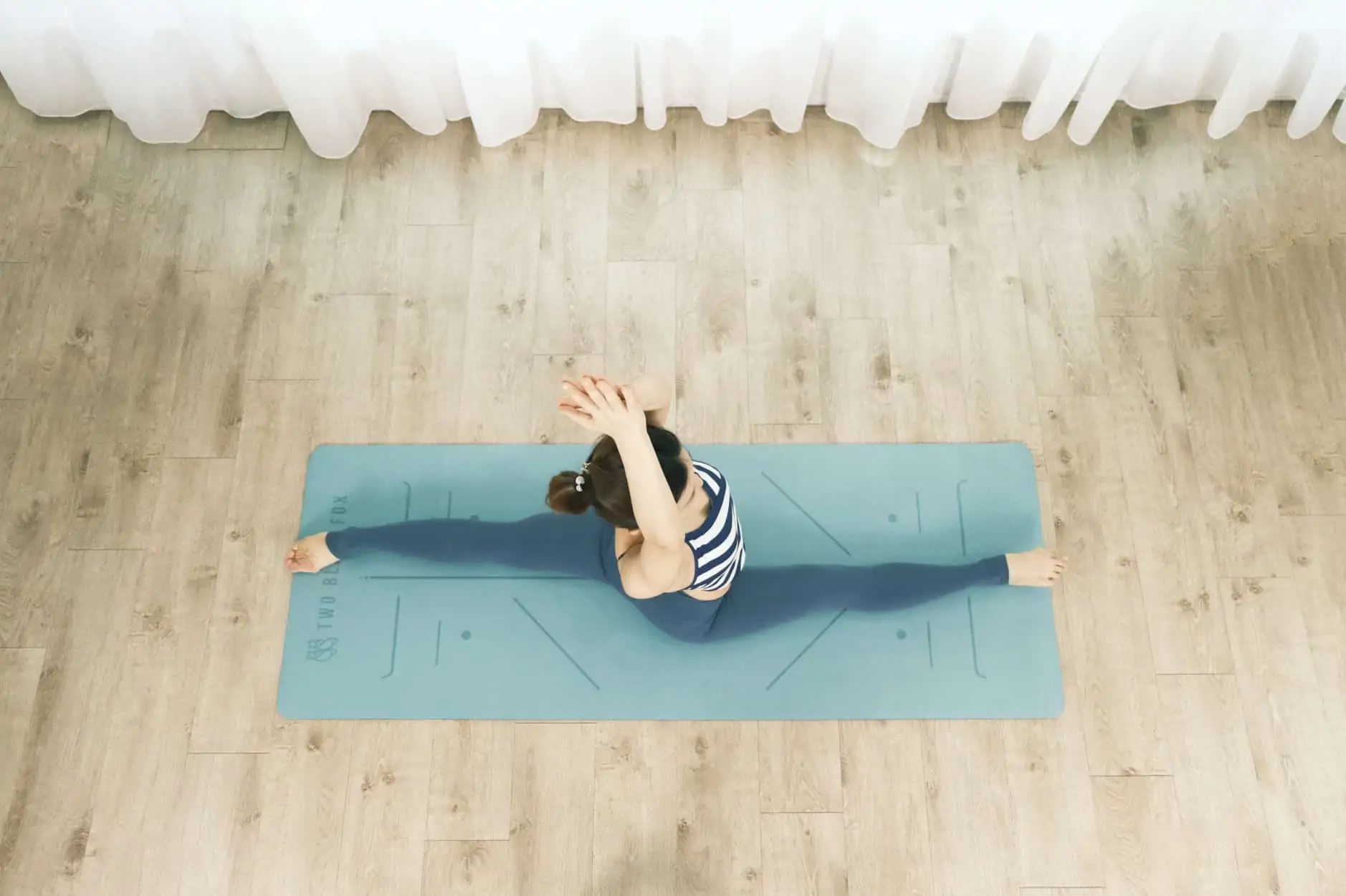 TBF Supergrip Yoga Mat with Alignment Lines, PTT Outdoor, DSCF1436,