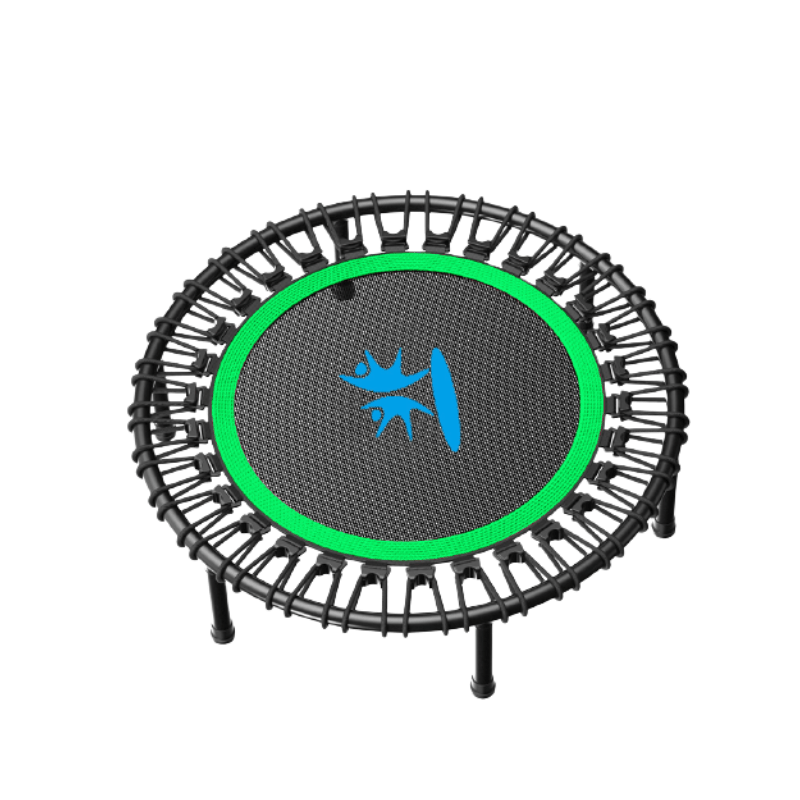 trampoline, bounce trampoline, easy install trampoline, fitness trampoline, adjustable handle trampoline