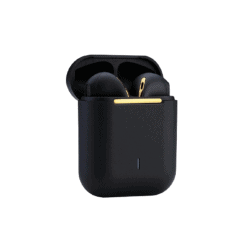 J18 TWS Earbuds with Wireless Charging Case, PTT Outdoor, J18 TWS Earbuds Black,
