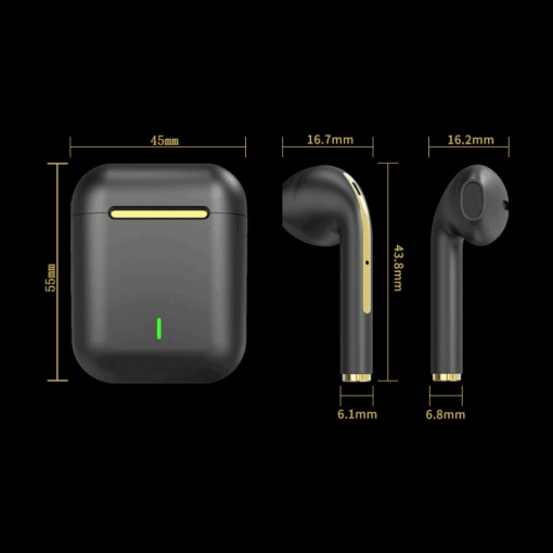 J18 TWS Earbuds with Wireless Charging Case, PTT Outdoor, J18 TWS Earbuds with Wireless Charging Case 5,
