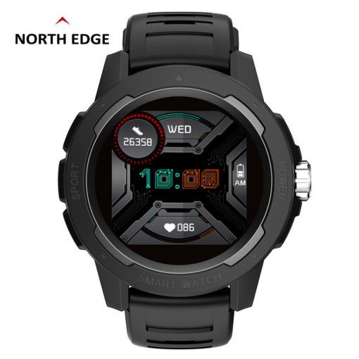 NORTH EDGE Mars 2 Smartwatch, smartwatch, waterproof smartwatch, smartwatch malaysia, north edge malaysia, fitness watch
