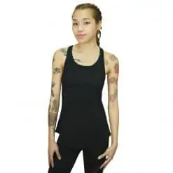 TAHAN Racerback Performance Tank, PTT Outdoor, Tahan Racerback Performance Tank Black 2,