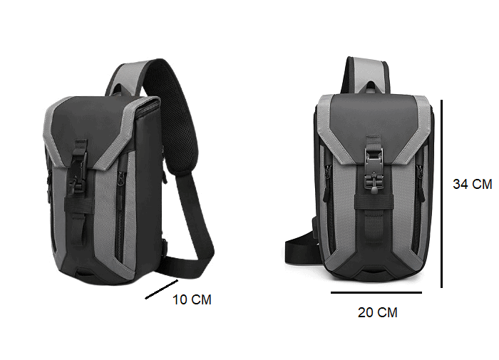 casual daypack, best daypack, best daypack malaysia, backpack single strap, 1 strap backpack