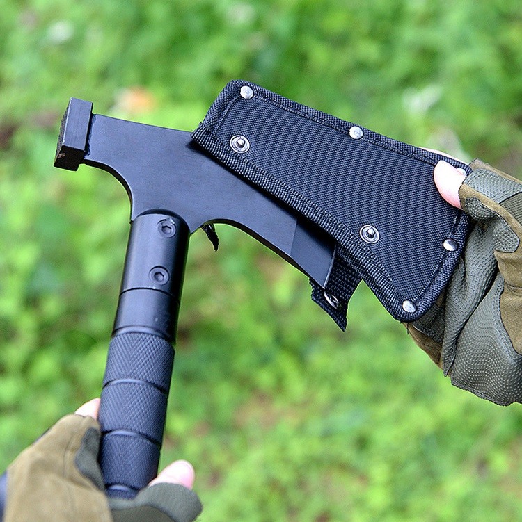 The Ultimate Camping Checklist, PTT Outdoor, Survival Camping Multitool Axe 7,