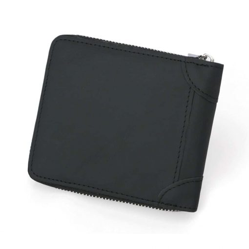 TAHAN RFID-Blocking Leather Zip Wallet, rfid-blocking, rfid blocking wallet, rfid wallets for men, rfid card holder, rfid leather wallet, mens leather wallet