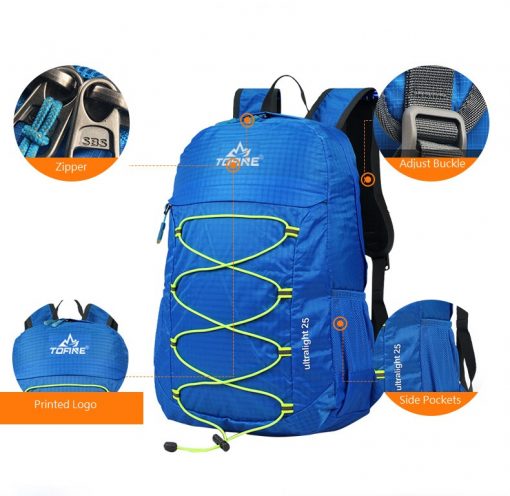 TOFINE Ultralight 25L Foldable Backpack, PTT Outdoor, TOFINE Ultralight 25L Foldable Backpack 6,
