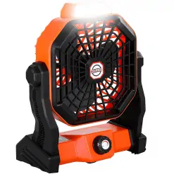 X2 Rechargeable Camping Fan with LED Lantern, PTT Outdoor, X2 Rechargeable Camping Fan with LED Lantern 1,